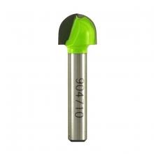 EAB 2107112 - 1/2" x 1/4" Shank Decorative Core Box Professional Router Bit