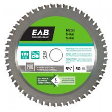 EAB 1017312 - 5 3/8" x 50 Teeth Metal Cutting  Professional Saw Blade