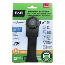 EAB 1071562 - 1 1/4" Carbide Flush Cut (Wood & Metal) - Starlock MAX Industrial Oscillating Accessory