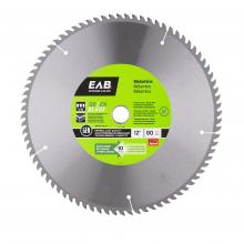 EAB 1110472 - 12" x 80 Teeth Finishing Green Blade Melamine Saw Blade