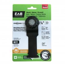 EAB 1071552 - 1 1/4" Wood & Metal Bimetal Industrial Oscillating Accessory