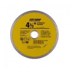 EAB 2130322 - 4 1/2" Continuous Rim Ceramic Tile Yellow  Diamond Blade