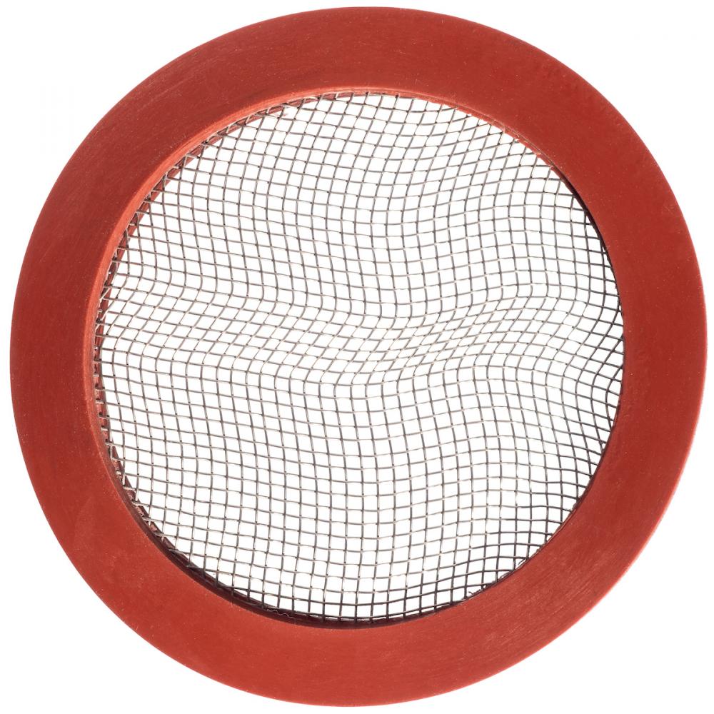 FDA Silicone Cam & Groove Gasket with 100 Mesh Screen for 1/2&#34; Hose Coupling - P<span class=' ItemWarning' style='display:block;'>Item is usually in stock, but we&#39;ll be in touch if there&#39;s a problem<br /></span>