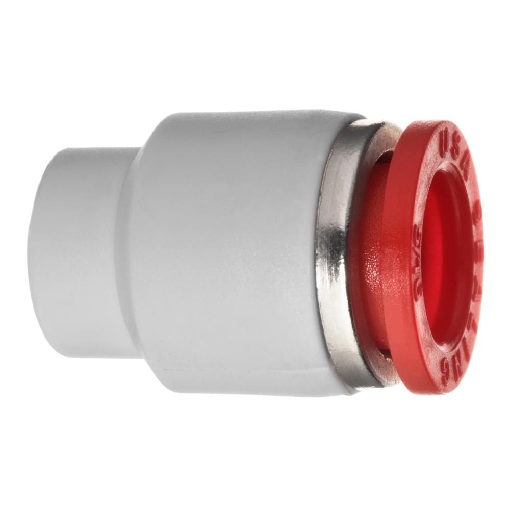 Push to Connect Tube Fitting - Polybutylene Plastic - Cap - 5/32&#34; Tube OD<span class=' ItemWarning' style='display:block;'>Item is usually in stock, but we&#39;ll be in touch if there&#39;s a problem<br /></span>