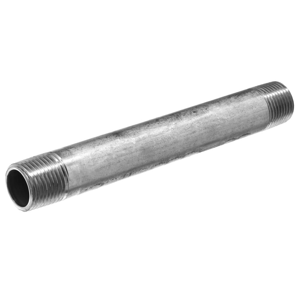 Pipe Fitting - 316 Stainless Steel - Schedule 40 - Pipe Nipple (Threaded on Both<span class=' ItemWarning' style='display:block;'>Item is usually in stock, but we&#39;ll be in touch if there&#39;s a problem<br /></span>