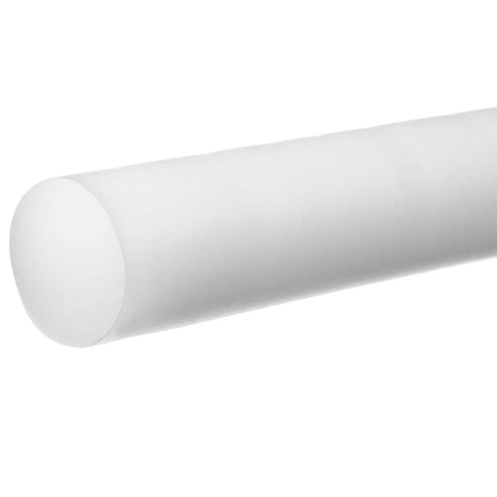 PTFE Plastic Rod - 3/16&#34; Diameter x 1 ft. Long<span class=' ItemWarning' style='display:block;'>Item is usually in stock, but we&#39;ll be in touch if there&#39;s a problem<br /></span>