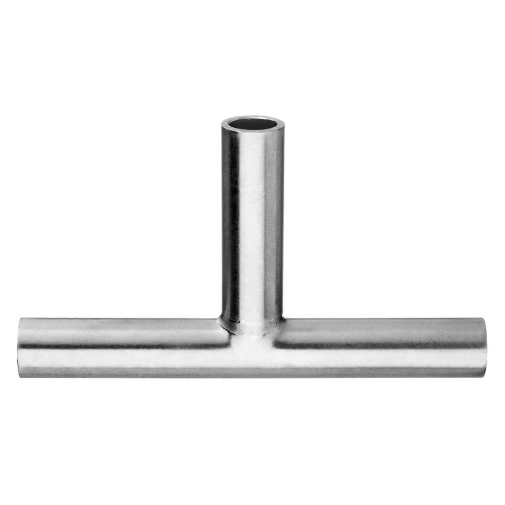 Sanitary Fitting - 304 Stainless Steel Dull - Butt Weld - Tee - 3/4&#34; Tube OD<span class=' ItemWarning' style='display:block;'>Item is usually in stock, but we&#39;ll be in touch if there&#39;s a problem<br /></span>