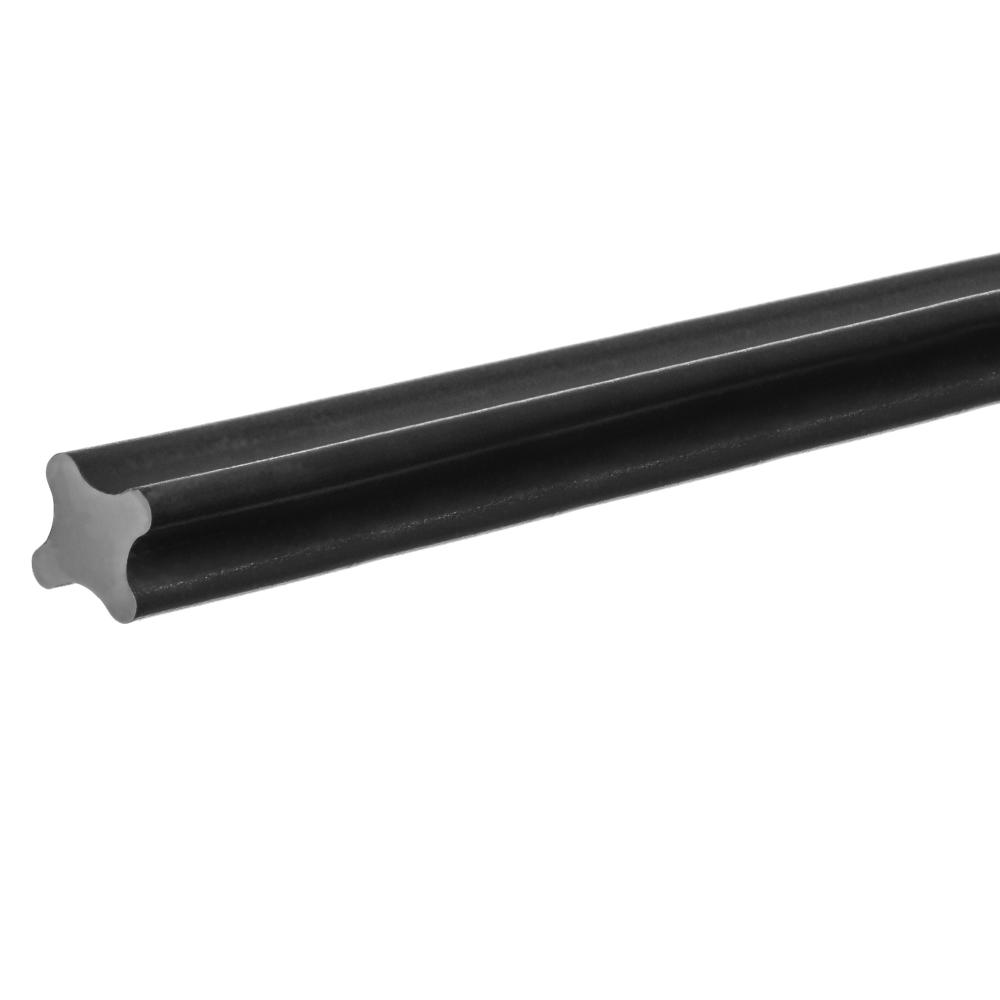 X-Profile Buna-N Cord Stock - 0.275&#34; Cross Section x 5 ft. Long<span class=' ItemWarning' style='display:block;'>Item is usually in stock, but we&#39;ll be in touch if there&#39;s a problem<br /></span>