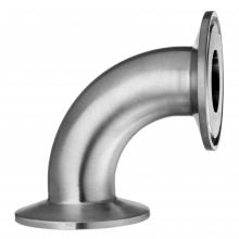 USA Sealing ZUSA-STF-QC-63 - Sanitary Fitting - 304 Stainless Steel - Quick-Clamp - 90Â° Elbow - 1" Tube OD