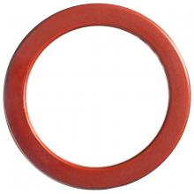 USA Sealing ZUSA-CAM-SFEP-1 - FEP-Encapsulated FDA Silicone Cam & Groove Gasket for 1" Hose Coupling - Pack of