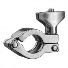 USA Sealing ZUSA-STF-QC-1 - Sanitary Fitting - 304 Stainless Steel - Clamp with Wing Nut - 1/2", 3/4" Tube O