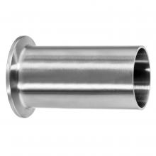 USA Sealing ZUSA-STF-QC-441 - Sanitary Fitting - 316 Stainless Steel - Long Ferrule - 1-3/4" Long - 1/2" Tube