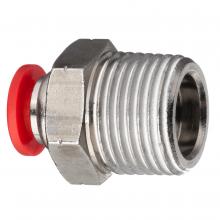 USA Sealing ZUSA-PTC-PBT-51 - Push to Connect Tube Fitting - Polybutylene Plastic - Male Straight - 6mm Tube O