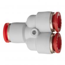 USA Sealing ZUSA-PTC-PBT-2016 - Push to Connect Tube Fitting - Polybutylene Plastic - Union Wye - 1/8" Tube OD