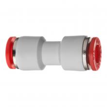 USA Sealing ZUSA-PTC-PBT-127 - Push to Connect Tube Fitting - Polybutylene Plastic - Union - 5/32" Tube OD