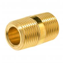 USA Sealing ZUSA-PF-4933 - Pipe Fitting - Brass - Instrumentation - Close Nipple - 1/4" NPT Male