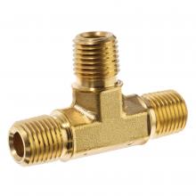 USA Sealing ZUSA-PF-5070 - Pipe Fitting - Brass - Instrumentation - Male Tee - 1/4" NPT Male