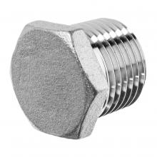 USA Sealing ZUSA-PF-5467 - Pipe Fitting - Galvanized Steel - Instrumentation - Hex Head Plug - 1/4" NPT Mal