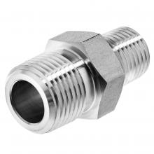 USA Sealing ZUSA-PF-5333 - Pipe Fitting - Galvanized Steel - Instrumentation - Reducing Hex Nipple - 1/4" x