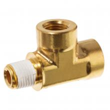 USA Sealing ZUSA-PF-5256 - Pipe Fitting w/ Thread Sealant - Brass - Instrumentation - Run Tee - 1/4" NPT Fe