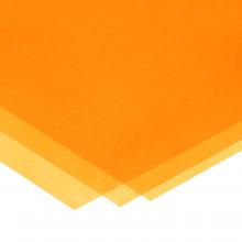 USA Sealing BULK-PF-PI-1 - Polyimide Plastic Film - 0.001" Thick x 12" Wide x 12" Long