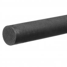 USA Sealing BULK-PR-ACB-96 - Black Acetal Plastic Rod - 1/4" Diameter x 1 ft. Long