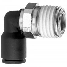 USA Sealing ZUSA-TF-PTC-216 - Push to Connect Tube Fitting - Nylon Plastic - Male Elbow - 5/32" Tube OD x 1/8"