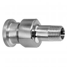 USA Sealing ZUSA-STF-QC-223 - Sanitary Fitting - 304 Stainless Steel - Male Reducer - 3/4" Quick-Clamp x 1/2"