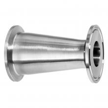 USA Sealing ZUSA-STF-QC-382 - Sanitary Fitting - 316 Stainless Steel - Quick-Clamp - Straight Reducer - 1" x 3