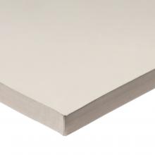 USA Sealing BULK-RS-S40WFDA-29 - White FDA Silicone Rubber Sheet with High Temp Adhesive - 40A - 1/32" Thick x 12