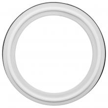 USA Sealing ZUSA-SG-TE-ENV-1 - 3A & FDA PTFE with EPDM Core Envelope Sanitary Gasket for 1" Tube