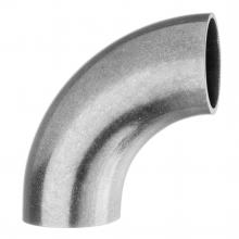 USA Sealing ZUSA-STF-BW-10 - Sanitary Fitting - 304 Stainless Steel Dull - Butt Weld - Short 90Â° Elbow - 3/4"