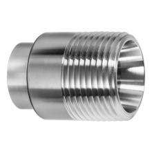USA Sealing ZUSA-STF-BW-145 - Sanitary Fitting - 304 Stainless Steel Polished - Male Straight - 1" Butt Weld x