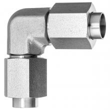 USA Sealing ZUSA-TF-CF-ST-99 - Compression Tube Fitting - Zinc-Plated Steel - Union Elbow - 1/4" Tube OD