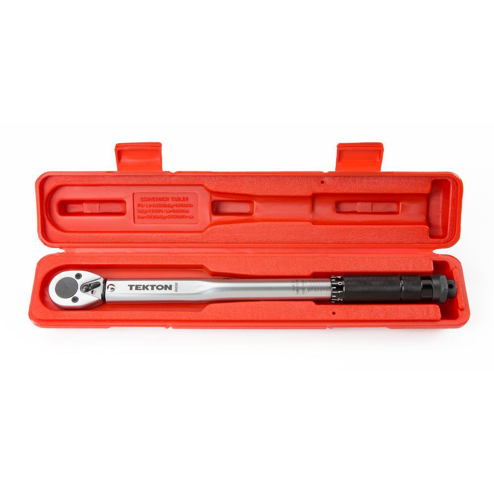 3/8 in. Drive Click Torque Wrench (10-80 ft.-lb.)<span class=' ItemWarning' style='display:block;'>Item appears to be in stock and ready to ship<br /></span>
