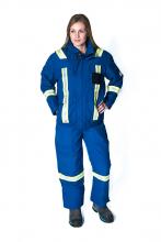 White Bear BIUSRB-TALL-MT - ROYAL BLUE WINTER BIB PANTS - MEDIUM