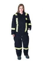 White Bear PIUSBLACK-L - BLACK INSULATED PARKA - LARGE