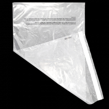 Alte-Rego TCB1622-CLR-1000-10 - Suffocation Warning Bags
