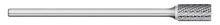 Titan Cutting Tools TB19286 - SA-43L2 1/8 DC CYLIND BUR 1/8 SHK