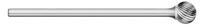 Titan Cutting Tools TB19574 - SD-1L6 1/4 SC BALL SHP BUR 1/4 SHK