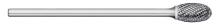 Titan Cutting Tools TB19154 - SE-41L2 1/8 DC EGG SHAPE BUR 1/8 SHK