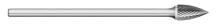 Titan Cutting Tools TB19931 - SG-44L2 1/8 SC T. TREE BUR 1/8 SHK