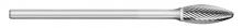 Titan Cutting Tools TB19950 - SH-41L2 1/8 SC FLAME SH BUR 1/8 SHK