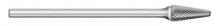 Titan Cutting Tools TB19980 - SL-42L2 1/8 SC INC ANGL BUR 1/8 SHK