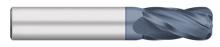 Titan Cutting Tools TC74108 - 741 1/8 SE 4FL RADIUS - .030 ALTIN