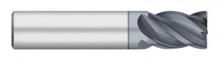 Titan Cutting Tools TC21503 - V42SR 1/8 SE 4FL STUB  RAD-0.010  ALCRO