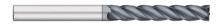Titan Cutting Tools TC25217 - V42XLR 1/4 SE 4FL EX LG VI R-.015 ALCRO