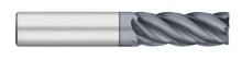 Titan Cutting Tools TC26404 - V52RR 1/8 SE 5FL VI EM RAD -.010 ALCRO