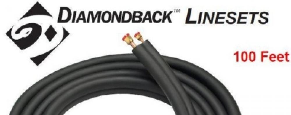 Line Set: 100 feet - 1/4&#34; x 1/2&#34;, 1/2&#34; Insulation<span class=' ItemWarning' style='display:block;'>Item is usually in stock, but we&#39;ll be in touch if there&#39;s a problem<br /></span>